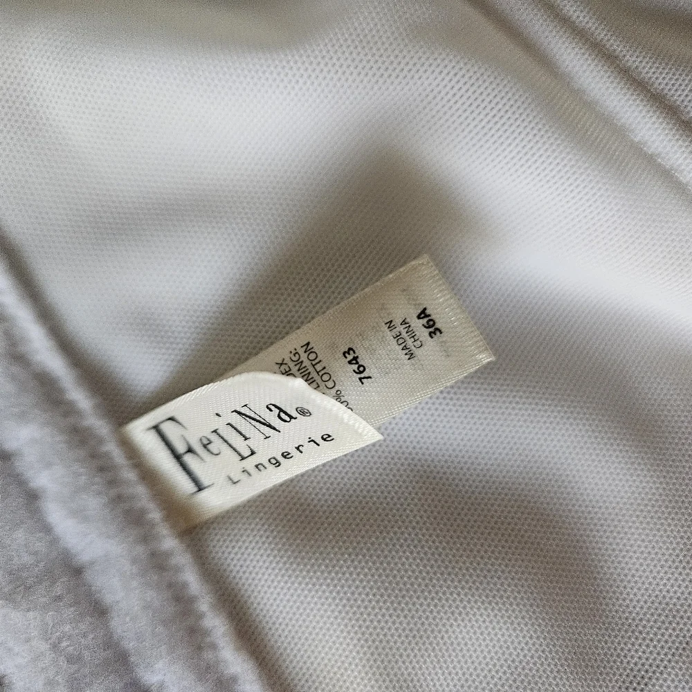 White Strapless Bustier Top BRIDAL - Picture 6 of 9